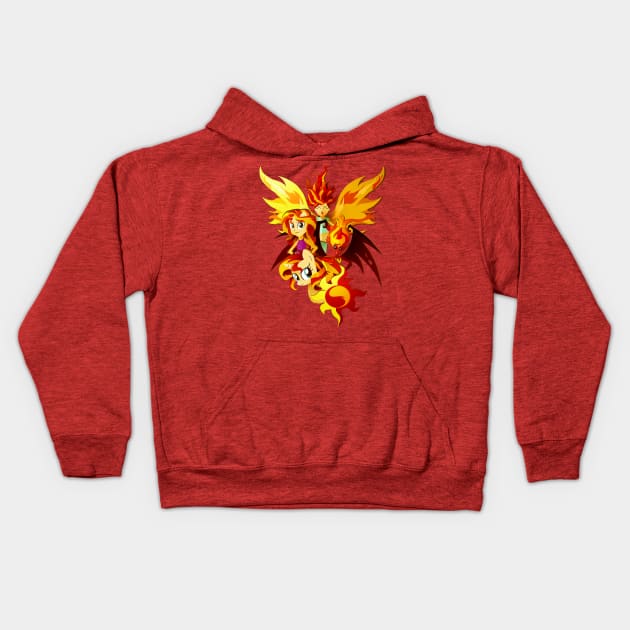 Sunset Shimmer Kids Hoodie by Ilona's Store